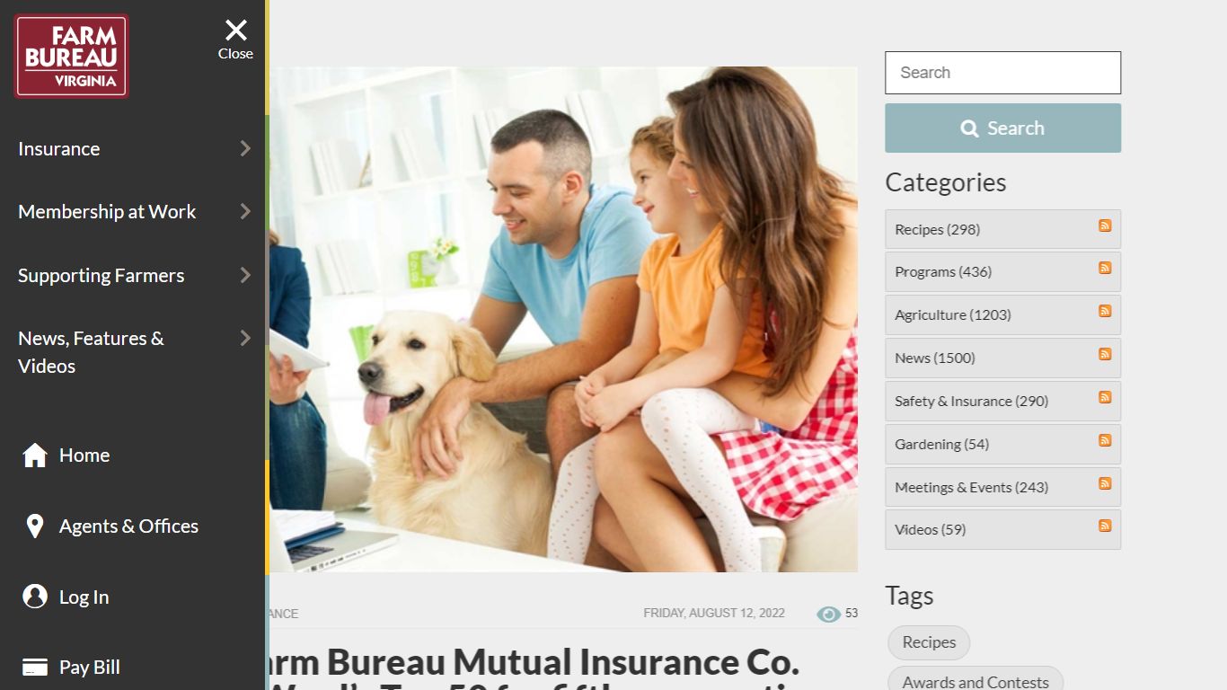 Virginia Farm Bureau Mutual Insurance Co. named to Ward’s Top 50 for ...